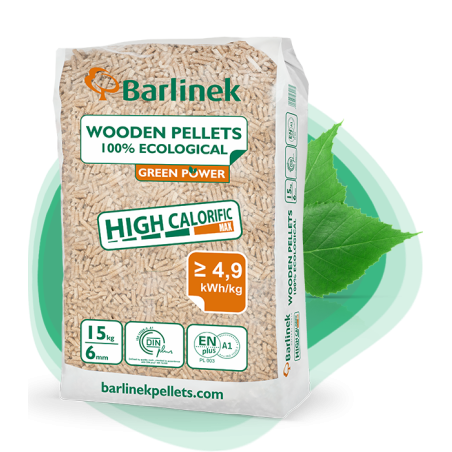 Pellet Barlinek 975kg 6 mm 17,64 MJ/kg