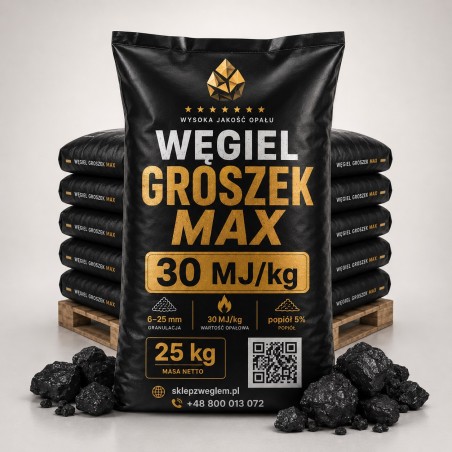 Węgiel Groszek MAX 30 MJ/kg